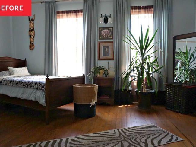 Thrift Store Finds Are the Key to This $400 Afro-Bohemian Bedroom Redo