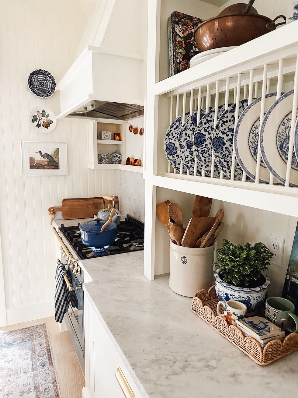 The Story of Our English-Inspired Cottage Kitchen at Christmas