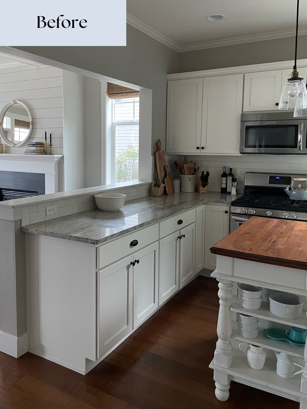 Our Kitchen Before and After (with photos of the kitchen and dining room swap!)
