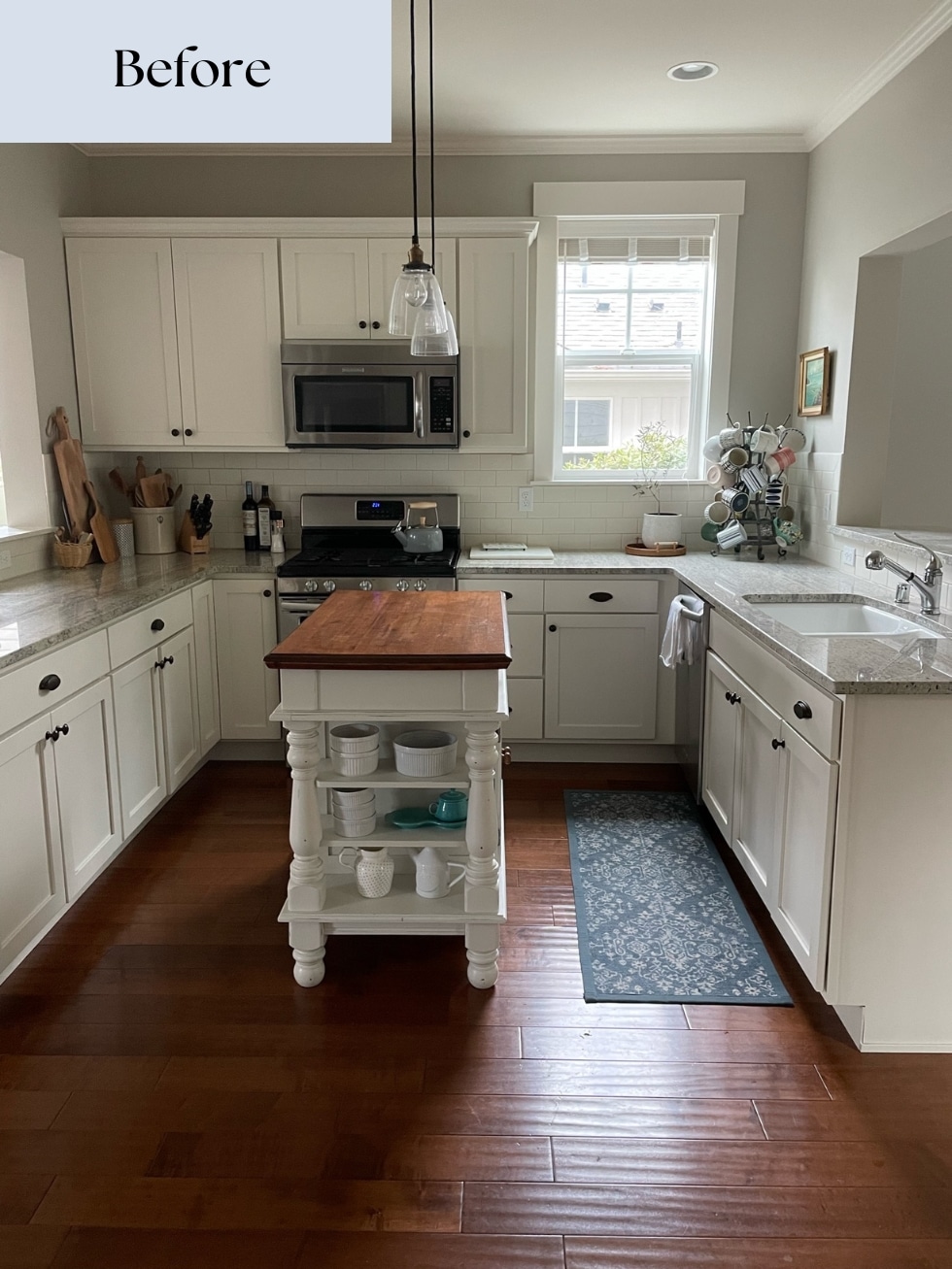 Our Kitchen Before and After (with photos of the kitchen and dining room swap!)