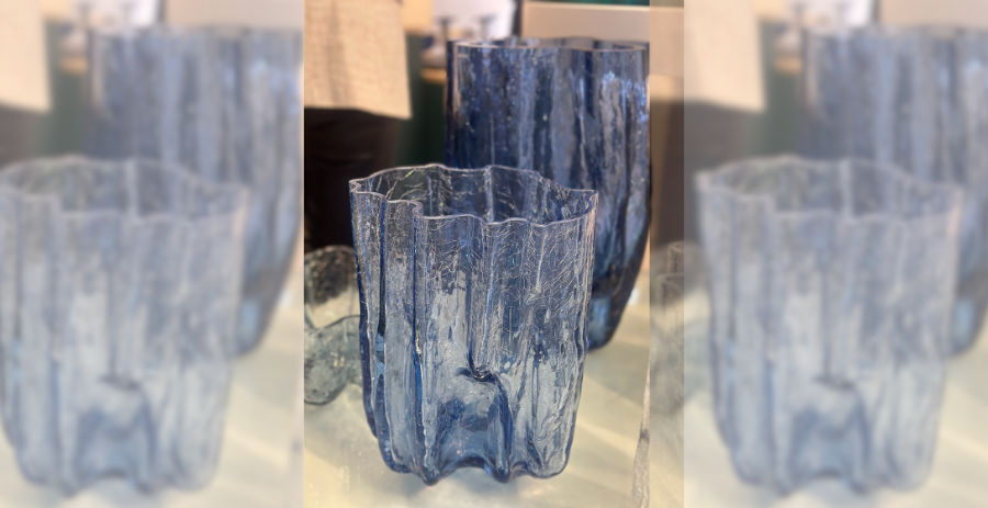 Kosta Boda circuar vase