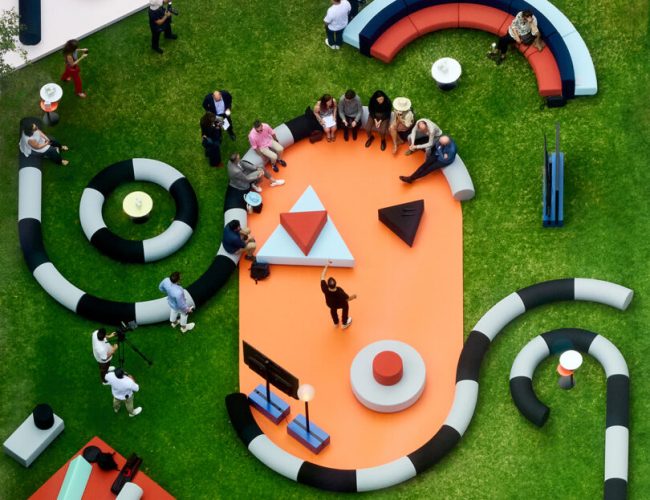 Perth’s Cathedral Square Reimagined Into a Playful, Interactive Installation