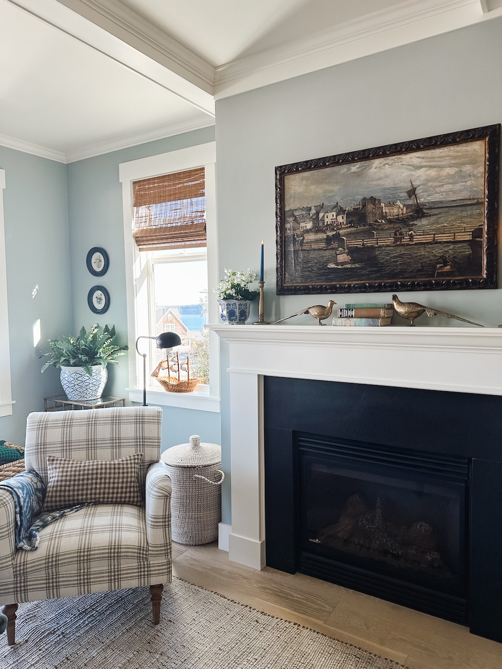 Spring Mantel Refresh + Secondhand Finds
