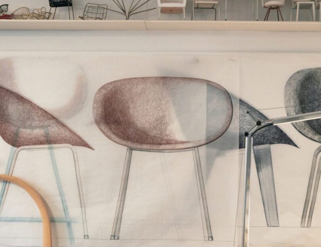 The Plastic Shell Chair Gets Remade With Hemp + Seaweed