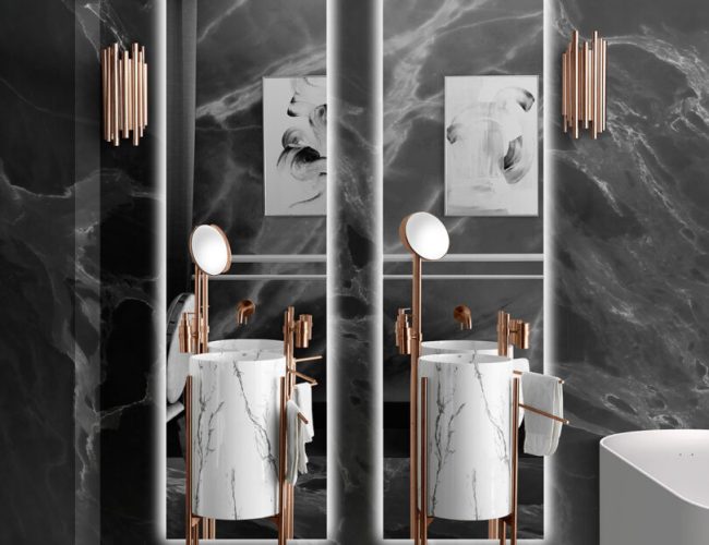 The Poli Console Bath Series Is a Modern Take on a Classic Style